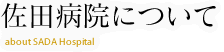 佐田病院について